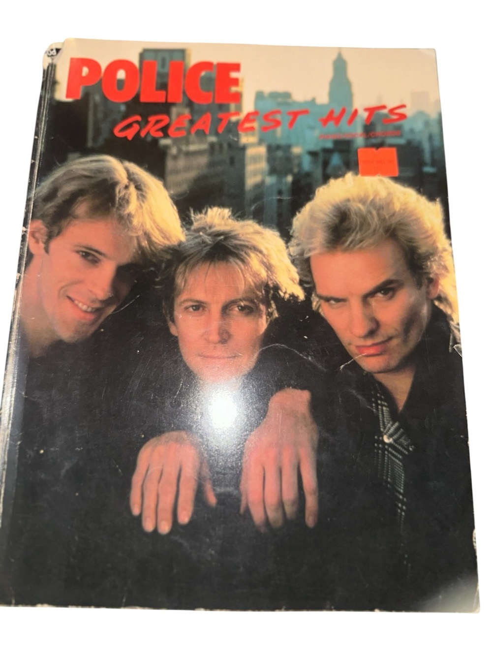 Vintage songbook/sheet music folio for The Police Greatest Hits